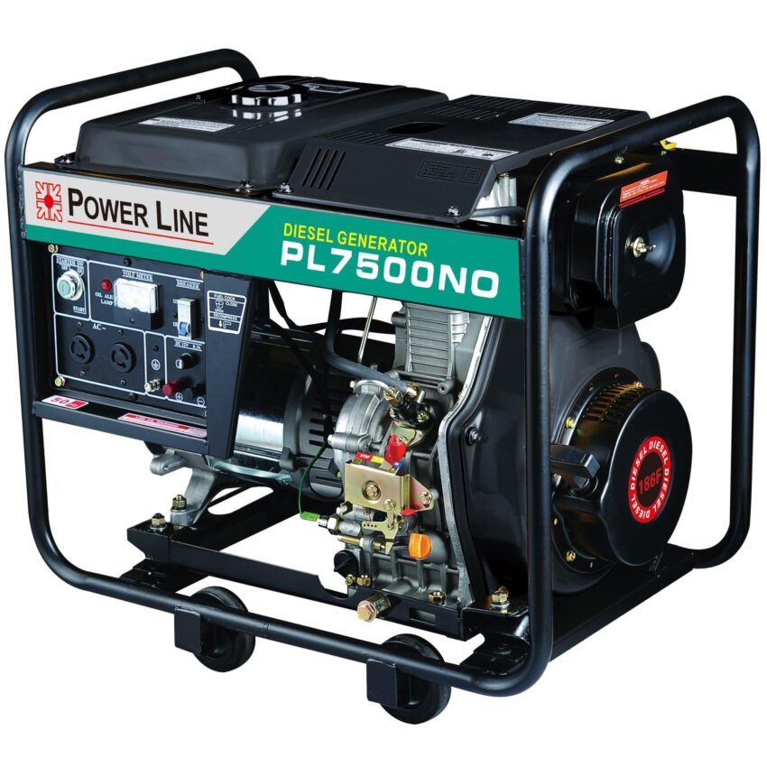 PL7500EW 5.5 KW Open Type Diesel Welder Generator